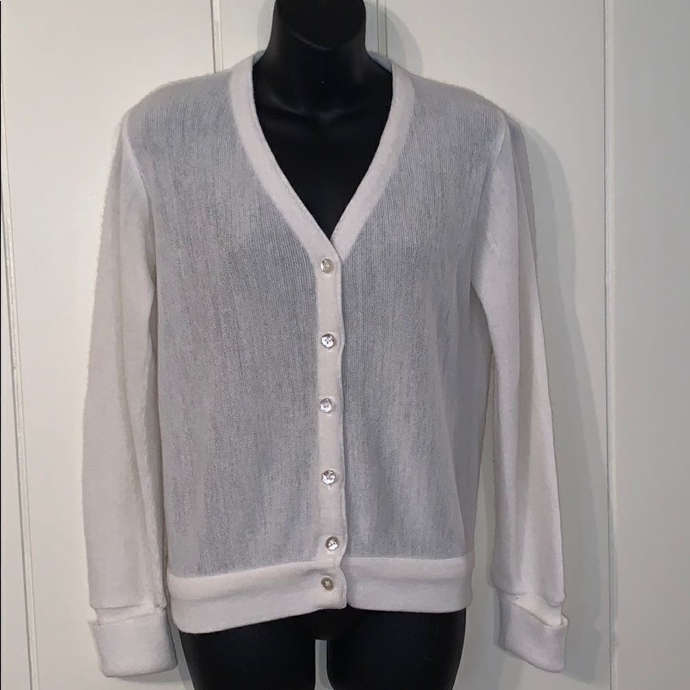 Vtg 60s/70s Lady Pickering Acrylic Golf Sweater